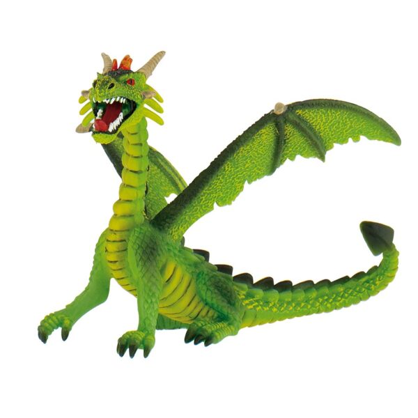 Bullyland Drache sitzend grün 75593