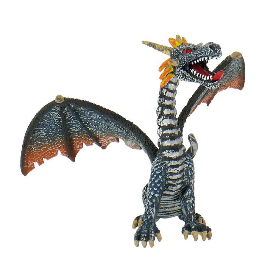 Bullyland Drache sitzend blau/silber 75594 Bullyland Drache sitzend blau/silber 75594