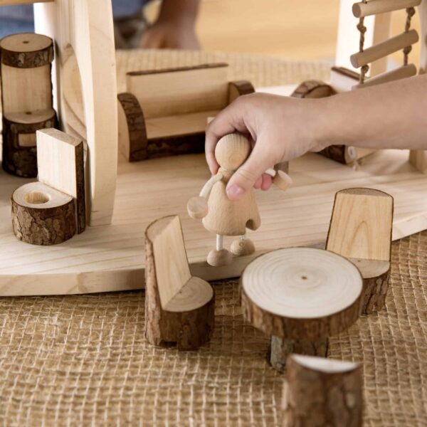 Guidecraft Puppenhaus Woodland komplett