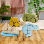 Guidecraft Snap Block Vehicles – 32 tlg. Set