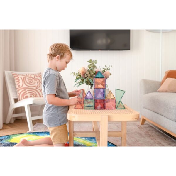 Connetix Pastel Starter Pack – 64-tlg. Magnetbaukasten für Kinder – Bild 7