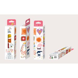 Haku-yoka-6303102-wachsmalkreiden-warm-Colour