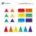 Connetix Rainbow Mini Pack – 24-tlg. Magnetbaukasten für Kinder – Bild 6