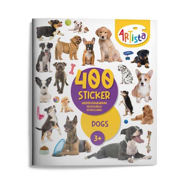 Artista - Stickerbuch Hunde