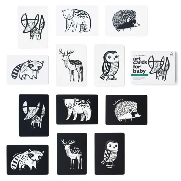 Wee Gallery KUNSTKARTEN FÜR BABYS - Wald (1)