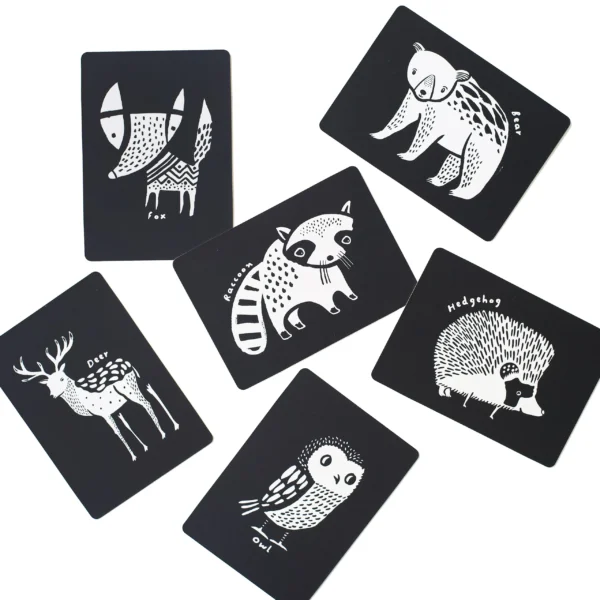 Wee Gallery KUNSTKARTEN FÜR BABYS - Wald (2)