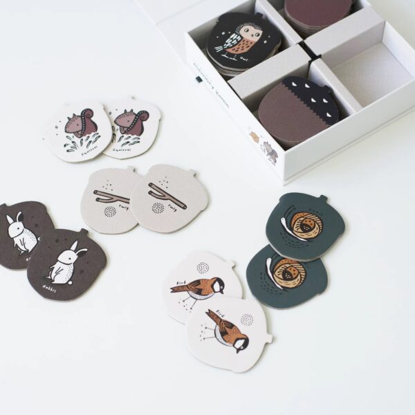 Wee Gallery MEMORY-SPIEL - Wald 2