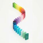 Block Design-Gradient-Dominoes