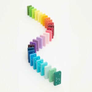 Block Design-Gradient-Dominoes