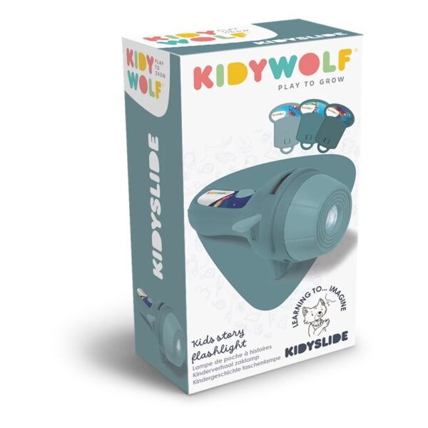 Kidywolf-Projektor Taschenlampe blau-410297
