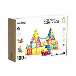 Mideer-Colorful Magnetic Tiles 100P-CT1211