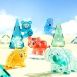 Mideer-Colorful Magnetic Tiles-Wonderful Forest 40P-CT6399