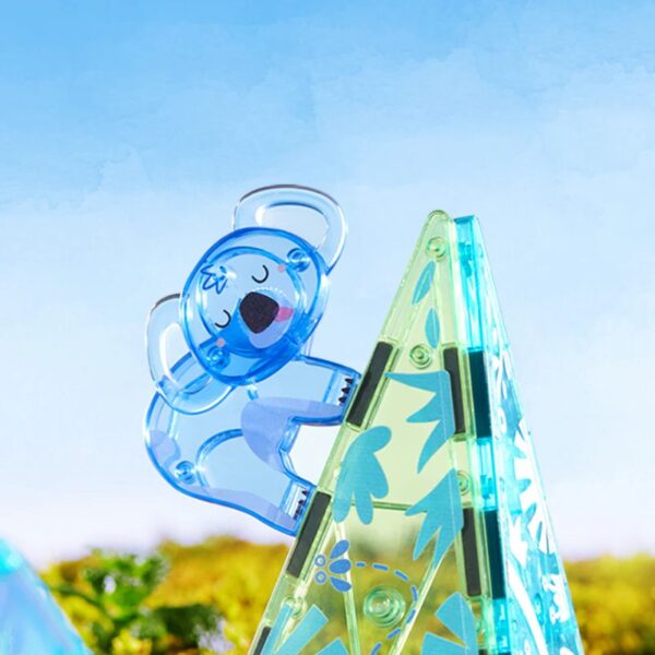 Mideer-Colorful Magnetic Tiles-Wonderful Forest 40P-CT6399