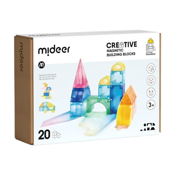 Mideer-Creative Magnetic Building Blocks 20P-MD1420