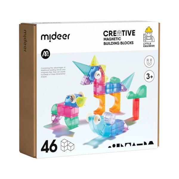 Mideer-Creative Magnetic Building Blocks 46P-MD1407