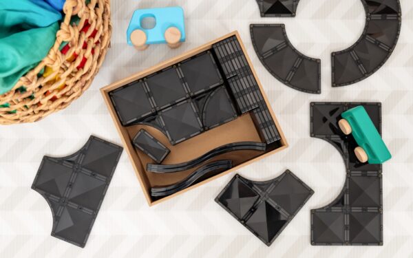 Connetix creative Roads Pack 48-teilig Magnetbaukasten