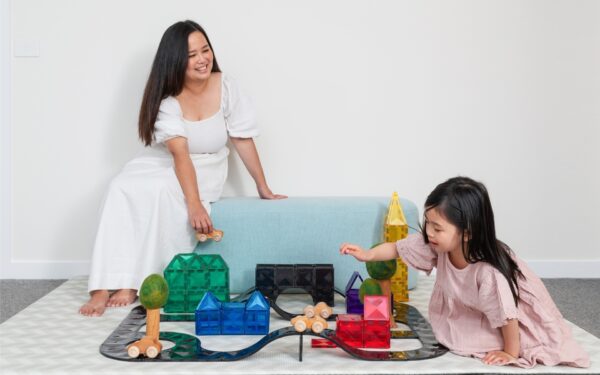 Connetix creative Roads Pack 48-teilig Magnetbaukasten