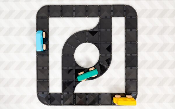 Connetix creative Roads Pack 48-teilig Magnetbaukasten