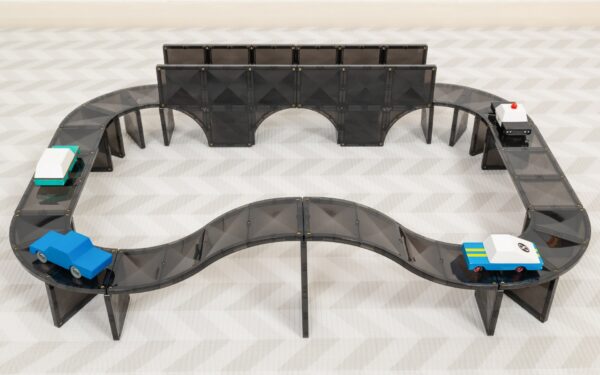 Connetix creative Roads Pack 48-teilig Magnetbaukasten