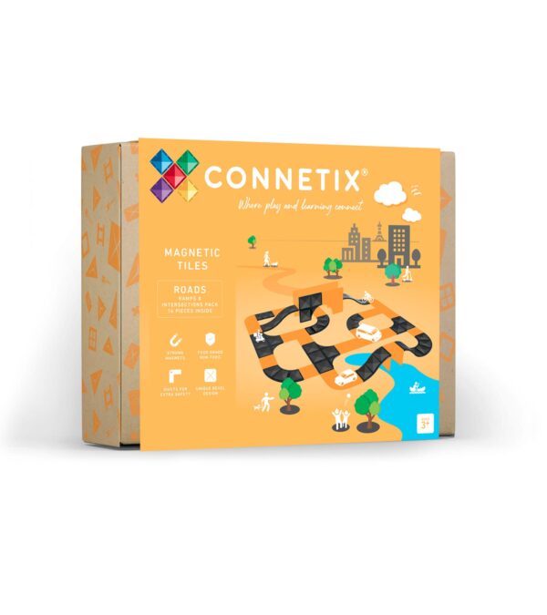 Connetix Rampen & Kreuzungen Set
