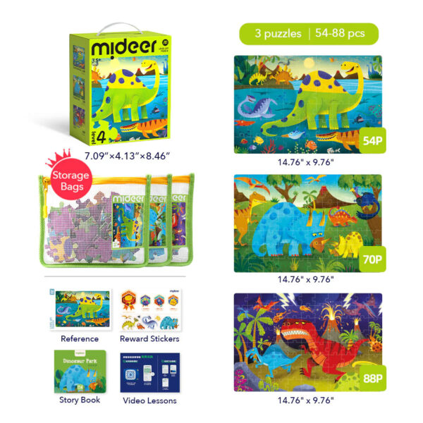 Mideer-Level Up Puzzles 4-MD1484