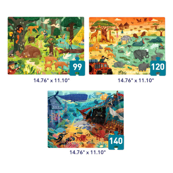 Mideer-Level Up Puzzles 5-MD1486