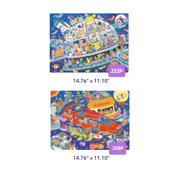 Mideer-Level Up Puzzles 7-MD1509