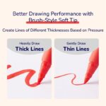 Mideer-MD1259-Acrylic Markers - Ultra Soft Nib - 12 Colors