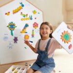 Mideer Magnetische Geometrie-Bausteine aus Holz - 250 Teile 1