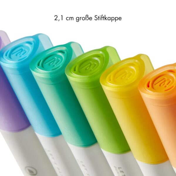 Mideer MD1302 Transparenter Dual-Tip-Marker – 48 Farben