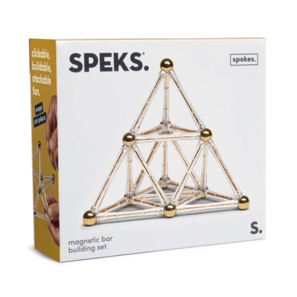 Spokes Magnetisches Baukasten-Set Gold