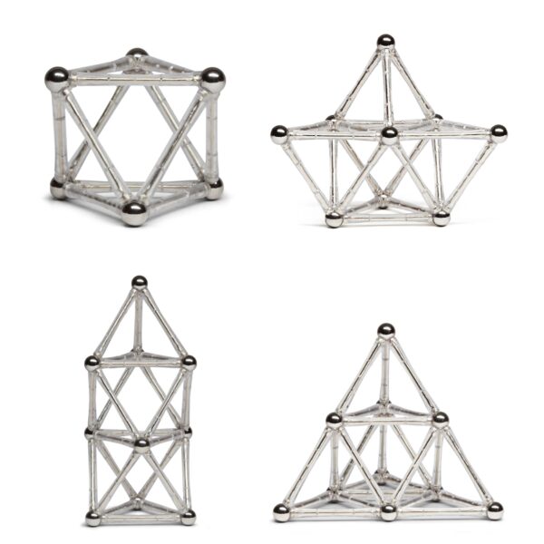 Spokes Magnetisches Baukasten-Set Nickel