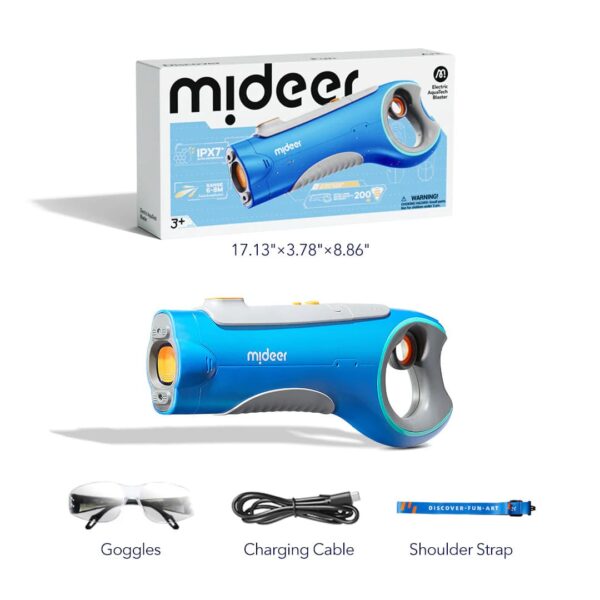 Mideer-MD1442-Watergun- Blau