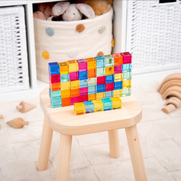 TICKIT-73586- Edelsteinwürfel-50-teiliges Set