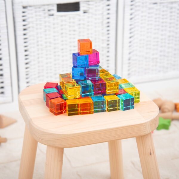 TICKIT-73586- Edelsteinwürfel-50-teiliges Set