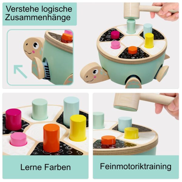 TOPBRIGHT-1210972022-KLOPFSPIEL SCHILDKRÖTE