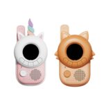 The Zoofamily | Zoo Walkie Talkie – Einhorn & Fuchs Design - Kinder Funkgeräte