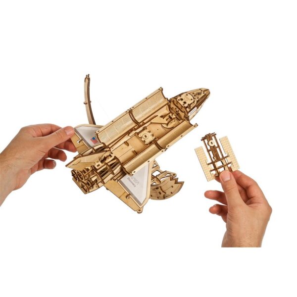 UGEARS NASA-Raumfähre Discovery – 3D-Holzmodell im Maßstab 1:96 – Bild 4