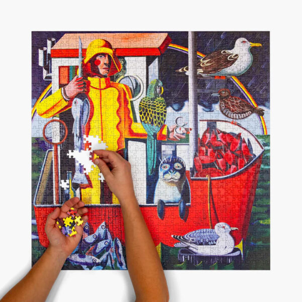 parkside | Four Point Puzzles - Fishing Boat - 1000 Teile – Bild 2