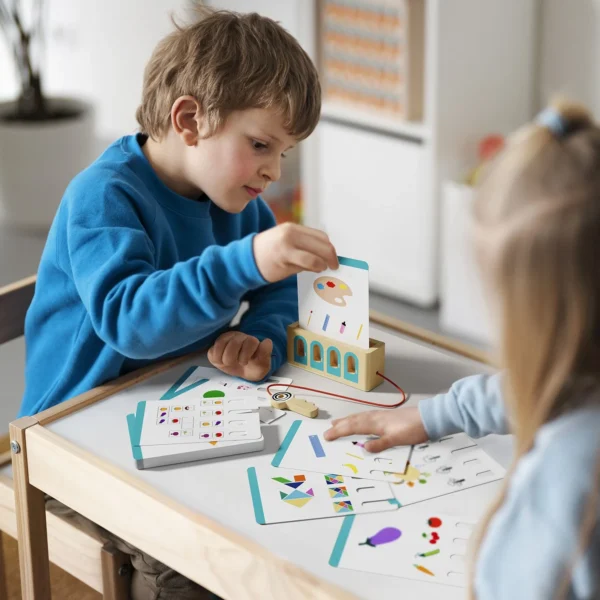 4260771791699-Topbright Logisches Schlüssespiel – 3 Level Lernspiel für Kinder