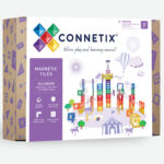 Connetix Super Ball Run Pack – 134-teiliges Kugelbahn-Magnetbaukasten