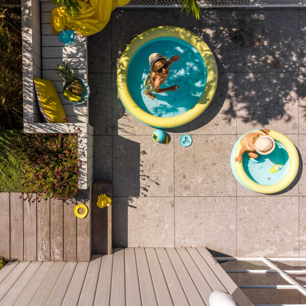 Quut Dippy Pool – Aufblasbarer Mini-Poolring 80 × 20 cm – Bild 2