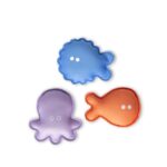 Quut Dive Toys Deep Sea – 3er Set Neopren‑Tauchspielzeug