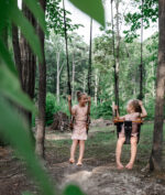 Solvej Swings-Solvej Baby Toddler Swing-Slate Grey