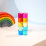 TickiT Edelstein-Kreise – 10‑teiliges Sensorik-Set – Bild 3