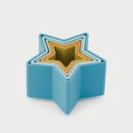 Tickit SiliSoft® Star Stapelbecher | Stern‑Stapelbecher aus Silikon