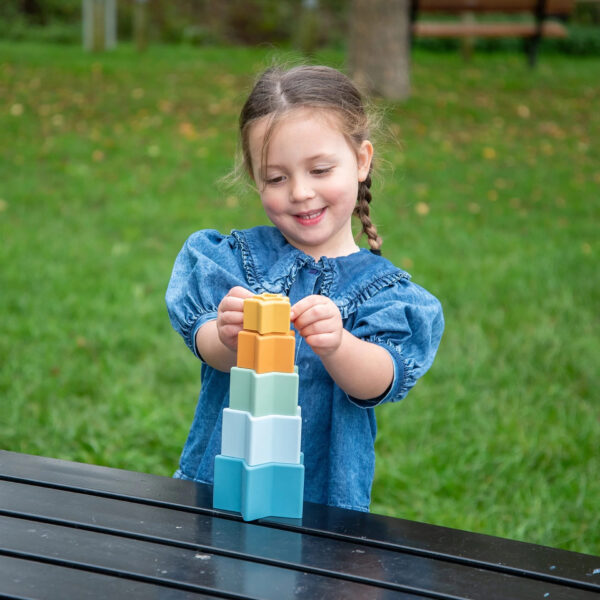 Tickit SiliSoft® Star Stapelbecher | Stern‑Stapelbecher aus Silikon – Bild 6