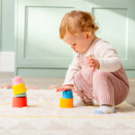 Tickit SiliSoft® Runde Stapelbecher – Rainbow Sensorikset – Bild 3