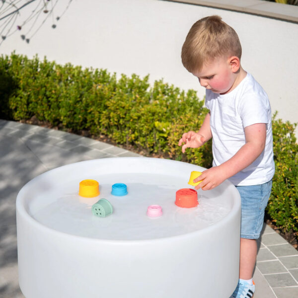 Tickit SiliSoft® Runde Stapelbecher – Rainbow Sensorikset – Bild 4