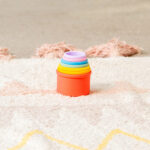 Tickit SiliSoft® Runde Stapelbecher – Rainbow Sensorikset – Bild 7